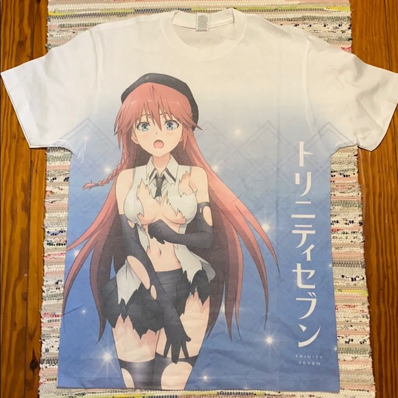 pacific Other - Trinity Seven Anime T-Shirt size M